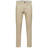 SELECTED HOMME Pánske nohavice Slim-Yard White Pepper Pants W Noos White Pepper