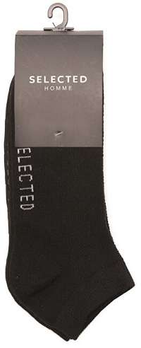 SELECTED HOMME Pánske ponožky Noos SHD3-Pack Sport Sock Black