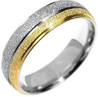 Silvego Snubný oceľový prsteň Flers RRC0365 61 mm