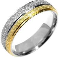 Silvego Snubný oceľový prsteň Flers RRC0365 64 mm