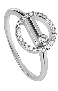 Silver Cat Moderné strieborný prsteň so zirkónmi SC330 58 mm