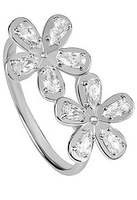 Silver Cat Nádherný strieborný prsteň so zirkónmi SC299 56 mm
