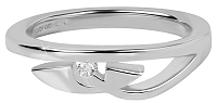 Silver Cat Strieborný prsteň pre ženy SC276 mm