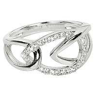 Silver Cat Strieborný prsteň so zirkónmi SC192 56 mm