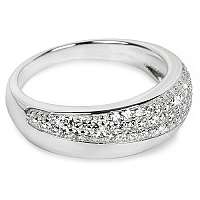Silver Cat Strieborný prsteň so zirkónmi SC218 mm