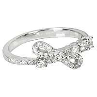 Silver Cat Strieborný prsteň so zirkónmi SC236 mm