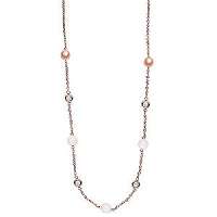 Skagen Dámsky oceľový náhrdelník s kryštálmi SKJ0963791