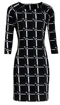 Smashed Lemon Dámske šaty 19530 Black white / Green S