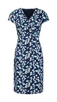 Smashed Lemon Dámske šaty Navy / Light Blue 19089 S