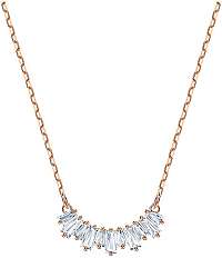 Swarovski Bronzový náhrdelník s trblietavými kryštálmi SUNSHINE59590