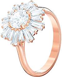 Swarovski Oslnivý bronzový prsteň SUNSHINE74917 58 mm