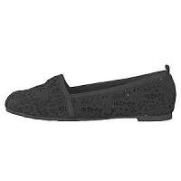 Tamaris Dámske baleríny 1-1-24668-22-014 Black Macramee