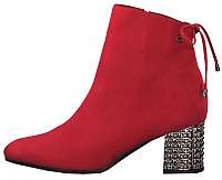 Tamaris Dámske členkové topánky 1-1-25318-23-515 Lipstick