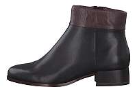 Tamaris Dámske členkové topánky 1-1-25355-23-068 Black/Bordeaux