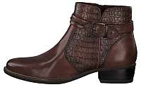 Tamaris Dámske členkové topánky 1-1-25364-23-442 Chestnut/Croco