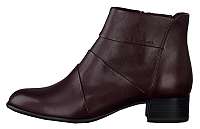 Tamaris Dámske členkové topánky 1-1-25366-23-549 Bordeaux