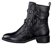 Tamaris Dámske členkové topánky 1-1-25415-23-052 Black / Studs