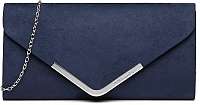 Tamaris Dámske listová kabelka Brianna Clutch Bag Suede Navy
