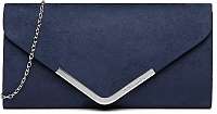 Tamaris Dámske listová kabelka Brianna Clutch Bag Suede Navy