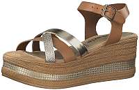 Tamaris Dámske sandále 1-1-28369-22-394 Cognac/Gold