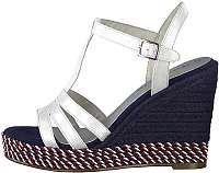 Tamaris Dámske sandále 1-1-28372-24-127 Wht Met.Comb