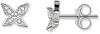 Thomas Sabo Strieborné náušnice Trblietavé motýle H1865-051-14