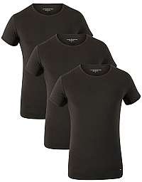 Tommy Hilfiger 3 PACK - pánske tričko 2S87905187 -990 Black L