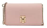Tommy Hilfiger Dámska crossbody kabelka Th Lock Mini Xover Sepia Rose