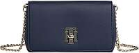 Tommy Hilfiger Dámska crossbody kabelka Th Lock Mini Xover Sky captain