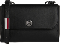 Tommy Hilfiger Dámska crossbody kabelka Th Smooth Crossover Black Mix