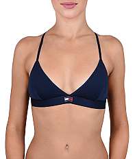 Tommy Hilfiger Dámska podprsenka Flag Core CTN Triangle Bra Navy Blaze r UW0UW01203 -416 L