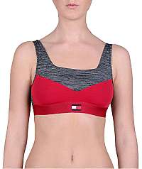 Tommy Hilfiger Dámska podprsenka Flag Tech Bralette Pompei an Red UW0UW01226-602 M