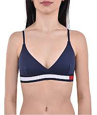 Tommy Hilfiger Dámska podprsenka Triangle Bra Navy Blazer UW0UW01597-416 M