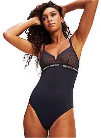 Tommy Hilfiger Dámske body Body Star UW0UW01897-416 Navy Blaze r L