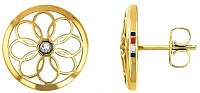 Tommy Hilfiger Dámske pozlátené náušnice TH2780081