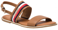 Tommy Hilfiger Dámske sandále Flat Sandal Corpo rate Ribbon FW0FW04049 -929
