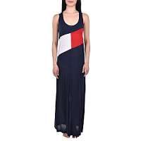 Tommy Hilfiger Dámske šaty Clb Tank Dress Navy Blazer UW0UW01525-416 L