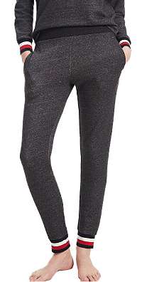 Tommy Hilfiger Dámske tepláky Track Pant UW0UW01926-091 Dark Grey Htr M