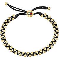 Tommy Hilfiger Fashion náramok s pozlátenými korálkami TH2780006