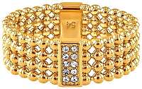 Tommy Hilfiger Módne pozlátený prsteň TH2780098 56 mm