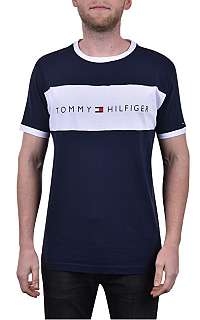 Tommy Hilfiger Pánske tričko Tommy Original Cn Ss Tee Logo Flag UM0UM01170-416 Navy Blazer L