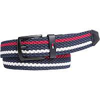 Tommy Hilfiger Pánsky opasok Denton Elastic Stripe 3.5 Corpo rate 100 cm