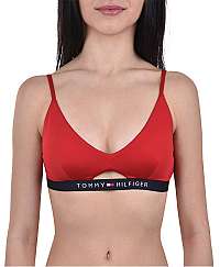 Tommy Hilfiger Plavková podprsenka Bralette RP Tango Red UW0UW01435-611 XL