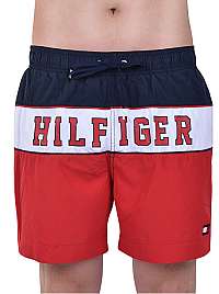 Tommy Hilfiger Plavkové kraťasy Medium Drawstring UM0UM01116-611 Tango Red XL