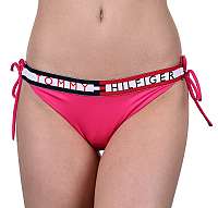 Tommy Hilfiger Plavkové nohavičky Cheeky String Side Tie Bikini Fuchsia Purple UW0UW01489-501 L