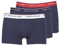 Tommy Hilfiger Sada pánskych boxeriek Premium Essen tial s 3P Trunk 1U87903842 -904 Multi / Peacoat L
