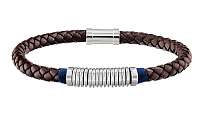 Tommy Hilfiger Štýlový hnedý kožený náramok TH2790154