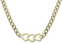 Tommy Hilfiger Zlatý srdiečkový náhrdelník TH2700906