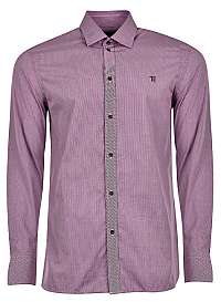 Trussardi Pánska košeľa Miami CollarC00111-R290 Bordeaux L