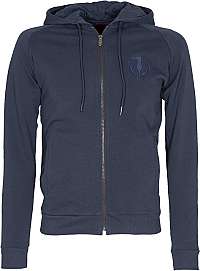 Trussardi Pánska mikina Full Zip Fleece With Hood Pure Cotton Regular Fit M